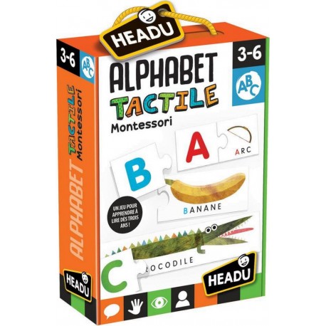 HEADU ALPHABET TACTILE MONTESSORI