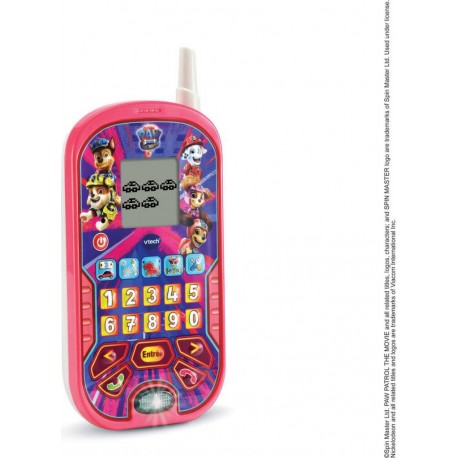 VTECH LE SMARTPHONE ÉDUCATIF ROSE LIBERTY PAT'PATROUILLE LE FILM