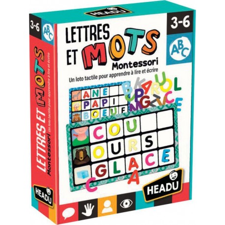 HEADU LETTRES ET MOTS MONTESSORI