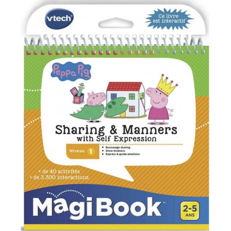 VTECH LIVRE MAGIBOOK PEPPA PIg