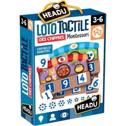 HEADU LOTO TACTIL 123 MONTESSORI