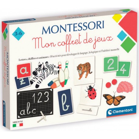 CLEMENTONI MON COFFRET DE JEUX MONTESSORI