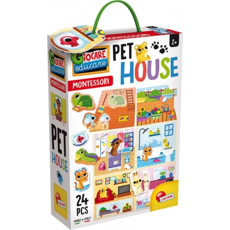 LISCIANI MONTESSORI PET HOUSE ANIMAUX