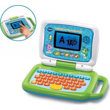 VTECH ORDI-TABLETTE P'TIT GENIUS TOUCH VERT