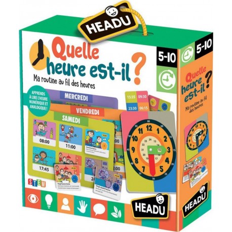 HEADU QUELLE HEURE EST-IL ?