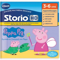 VTECH STORIO JEU HD PEPPA PIg