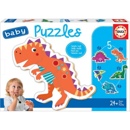 EDUCA BABY PUZZLES 24 MOIS DINOSAURES