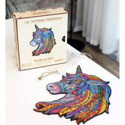 SIDJ LA LICORNE FEERIQUE PUZZLE EN BOIS