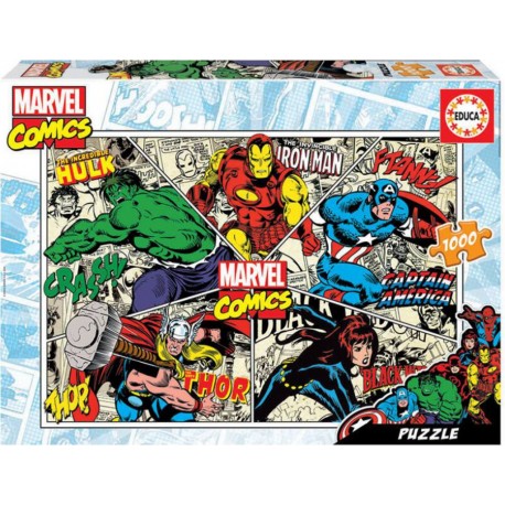 EDUCA PUZZLE 1000 PIECES MARVEL COMICS