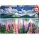 EDUCA PUZZLE 1500 PIECES LUPINS SUR LES RIVES DU LAC DE SILS SUISSE