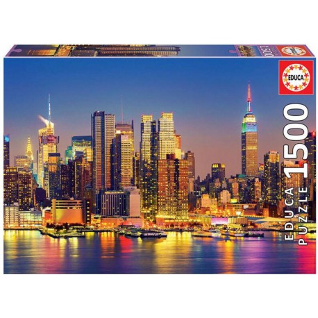 EDUCA PUZZLE 1500 PIECES MANHATTAN LA NUIT