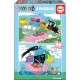 EDUCA PUZZLE 2X20 PIECES BARBAPAPA