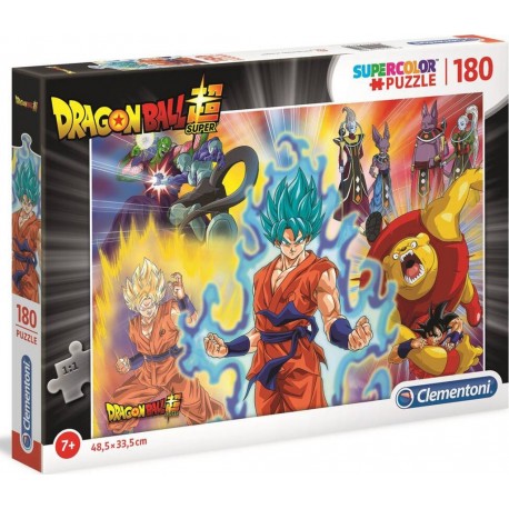 CLEMENTONI PUZZLE SUPERCOLOR 180 PIÈCES DRAGON BALL SUPER