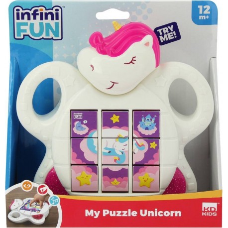 TALDEC ROULI PUZZLE LICORNE