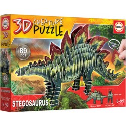 EDUCA STEGOSAURUS 3D CREATURE PUZZLE