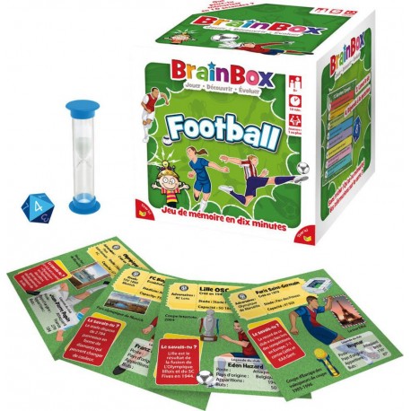 ASMODEE BRAINBOX FOOTBALL JEU DE MEMOIRE