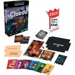 HASBRO CLUEDO ESCAPE MANOIR TUDOR