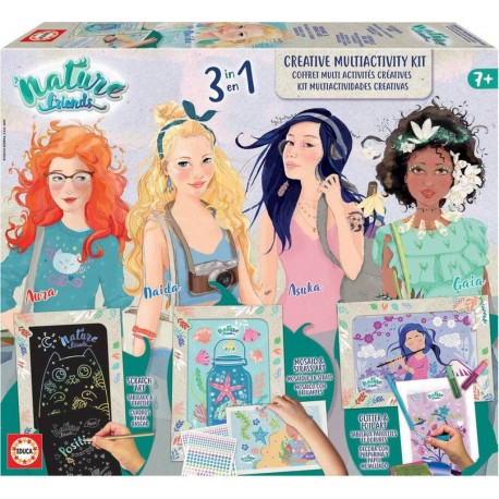 EDUCA COFFRET MULTI ACTIVITES SCINTILLANT NATURE FRIENDS