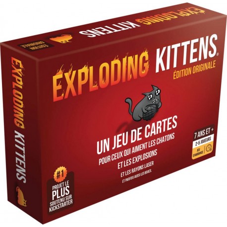 ASMODEE EXPLODING KITTENS