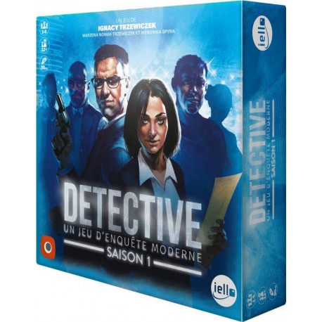 IELLO JEU D 'ENQUETE DÉTECTIVE SAISON 1