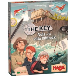 HABA JEU D'ENQUETE THE KEY VOLS A LA VILLA CLIFFROCK