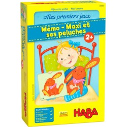 HABA MES PREMIERS JEUX MÉMO MAXI ET SES PELUCHES