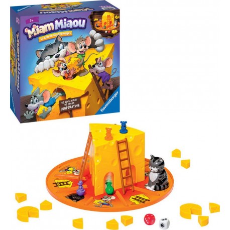 RAVENSBURGER MIAM MIAOU LA COURSE AUX FROMAGES