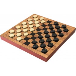 Nom MON JEU DE DAMES PLIABLE EN BOIS