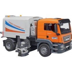 BRUDER CAMION DE NETTOYAGE DE RUES MAN TGS 1:16