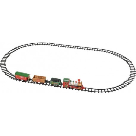 SIDJ TRAIN DE NOEL AVEC CIRCUIT MODULABLE