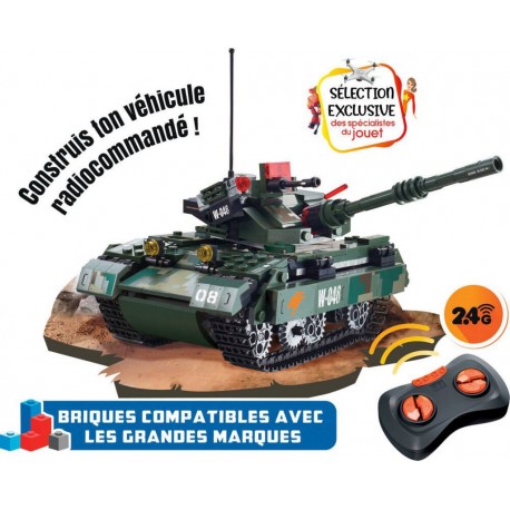 ALPHA WISE BLOCK TANK MILITAIRE RADIOCOMMANDE