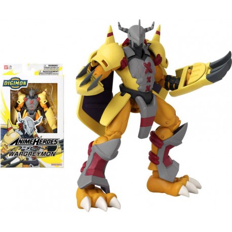 BANDAI ANIME HEROES FIGURINE DIGIMON WARGREYMON 15 CM