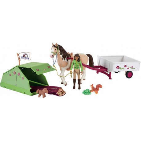 SCHLEICH AVENTURES AU CAMPING DE SARAH