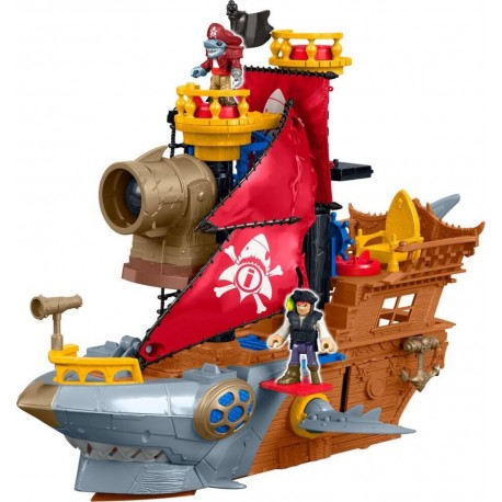 MATTEL BATEAU PIRATE-REQUIN