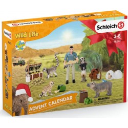 SCHLEICH CALENDRIER DE L'AVENT WILD LIFE 2021