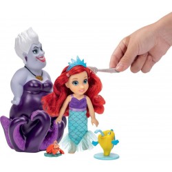 JAKKS DISNEY PRINCESSES COFFRET ARIEL ET URSULA