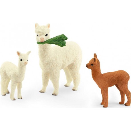 SCHLEICH FAMILLE D’ALPAGAS