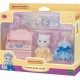 SYLVANIAN FIGURINE LA FILLE CHAT PERSAN ET SA PANOPLIE DE PRINCESSE PERSONNAGE ET TENUES