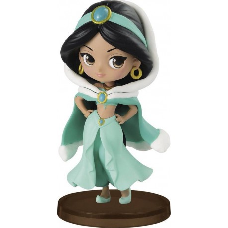 BANDAI FIGURINE JASMINE COSTUME D'HIVER 7 CM Q POSKET PETIT DISNEY