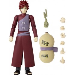 BANDAI FIGURINE NARUTO GAARA 16 CM ANIME HEROES