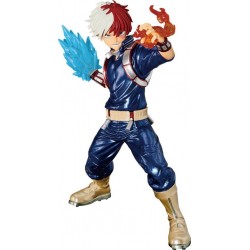 BANDAI FIGURINE. SHOTO TODOROKI MY HERO ACADEMIA THE AMAZING HEROES