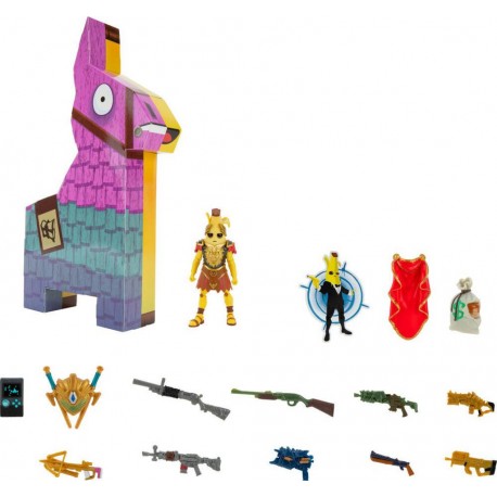 SIDJ FORTNITE PACK LAMA PINATA + 1 FIGURINE POTASSIUS PEELS