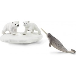 SCHLEICH GLISSADE DES OURS POLAIRES