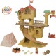 SYLVANIAN LA CABANE DANS LES ARBRES ET LE SET DE CAMPING - VACANCES