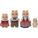 SYLVANIAN LA FAMILLE CHIEN CARAMEL FAMILLE