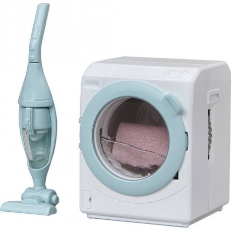 SYLVANIAN LA MACHINE A LAVER ET ASPIRATEUR MEUBLES ET ACCESSOIRES