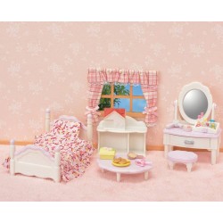 SYLVANIAN LE COFFRET CHAMBRE DE FILLE MEUBLES ET ACCESSOIRES