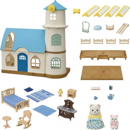 SYLVANIAN LE GRAND MOULIN A VENT BATIMENTS