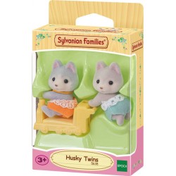 SYLVANIAN LES JUMEAUX HUSKY FAMILLES