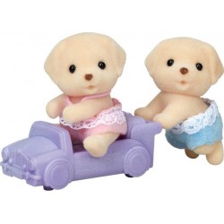 SYLVANIAN LES JUMEAUX LABRADORS FAMILLES